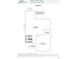 Basement floor plan with unfinished space, storage, and stairwell to covered porch above at 8893 Springsong Ln, Littleton, CO 80125