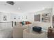 An inviting living room is furnished with comfortable seating and modern decor at 8893 Springsong Ln, Littleton, CO 80125