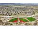This community provides residents with access to outdoor recreational facilities and activities with beautiful mountain views at 3928 Miners Candle Dr, Castle Rock, CO 80109