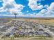 Aerial view of the property at 12846 Palisade St, showcasing the neighborhood and nearby I-25 at 12846 Palisade St, Mead, CO 80504