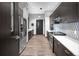 Kitchen featuring stainless steel appliances, wood cabinets, and modern design at 12846 Palisade St, Mead, CO 80504