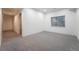 Large open basement featuring carpet floors, white walls, and recessed lighting at 6892 Juniper Ct, Arvada, CO 80007