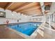 Community's indoor pool offering great sunlight and a spacious area at 7995 E Mississippi Ave # J1, Denver, CO 80247