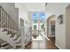 Dining area with high ceilings and lots of natural light, perfect for Gathering gatherings at 10601 Chadsworth Ln, Highlands Ranch, CO 80126