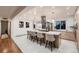 Spacious kitchen island with seating, stainless steel appliances, and contemporary design at 2674 S Krameria St, Denver, CO 80222