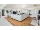 Bright living room with hardwood floors, modern furnishings, and ample natural light at 2674 S Krameria St, Denver, CO 80222