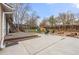 Large backyard features a deck and patio ideal for entertaining at 741 Cortez St, Denver, CO 80221