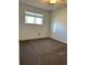 Cozy bedroom with carpet flooring, a window for natural light, and a ceiling fan at 3097 W 134Th Way, Broomfield, CO 80020