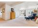Bright basement with daybed and walkout to backyard at 10156 Nottingham Dr, Parker, CO 80134