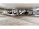 Spacious garage with ample parking, featuring a 7-foot clearance for vehicles at 410 Acoma St # 518, Denver, CO 80204