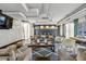Contemporary lounge area offering stylish seating and a sophisticated atmosphere at 410 Acoma St # 518, Denver, CO 80204