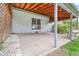 Covered patio area perfect for outdoor entertaining and relaxation at 15909 E Ford Pl, Aurora, CO 80017