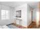 Bright bedroom with hardwood floors and a large window at 2809 Forest St, Denver, CO 80207