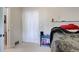 Bedroom with double closet and side table at 737 La Farge Ave, Louisville, CO 80027