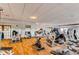 Spacious gym with various workout machines and exercise equipment at 8100 E Union Ave # 310, Denver, CO 80237