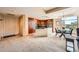 Well-designed kitchen with stainless appliances that opens to a dining area, creating an inviting space for entertaining at 8100 E Union Ave # 310, Denver, CO 80237