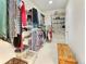 Spacious walk-in closet with ample shelving and storage space for clothes and shoes at 14475 Crabapple Rd, Golden, CO 80401