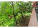View of back yard from deck with furniture at 262 Yank Ct, Lakewood, CO 80228
