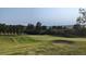 Expansive golf course view showcasing manicured green with blue sky and some trees in view at 2059 June Ct, Castle Rock, CO 80104