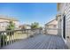 Spacious back deck offering outdoor living with a view of the backyard at 21383 E Smoky Hill Rd, Centennial, CO 80015