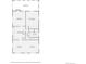 Floor plan featuring a kitchen, bath, living room, screened porch, dining area and primary bedroom at 7715 Rafter Rd, Franktown, CO 80116