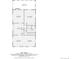 Detailed floor plan showing layout of rooms, including kitchen, living room, and primary bedroom at 7715 Rafter Rd, Franktown, CO 80116