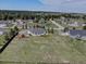 Gorgeous aerial view of a beautiful home and lush, sprawling landscape at 34544 Columbine W Trl, Elizabeth, CO 80107