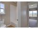 Bathroom featuring a walk in shower and separate tub in a neutrally painted space at 34544 Columbine W Trl, Elizabeth, CO 80107