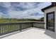 Back deck perfect for outdoor dining and relaxing with a beautiful view at 34544 Columbine W Trl, Elizabeth, CO 80107