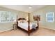 Spacious main bedroom offering natural light, carpet flooring, and an airy feel at 9640 Sydney Ln, Highlands Ranch, CO 80130