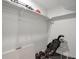 Finished basement closet with shelving units for storage at 1017 Mircos St, Erie, CO 80516