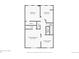 Second floor plan featuring bedrooms, bathrooms, and closet spaces at 2815 Curtis St, Denver, CO 80205
