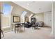 Bright attic room with skylights, casual seating, a desk, and ample natural light at 81 Falcon Hills Dr, Highlands Ranch, CO 80126