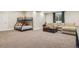 Spacious bedroom showcasing a bunk bed, a comfortable seating area, and a large window, perfect for relaxation and play at 81 Falcon Hills Dr, Highlands Ranch, CO 80126