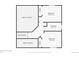 Third floor layout featuring two bedrooms, full bath, closets, and open to below areas at 11042 Blackwolf Ln, Parker, CO 80138