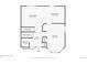 Floorplan of the first floor, including living room, dining room, kitchen and half bath at 11042 Blackwolf Ln, Parker, CO 80138