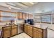 Kitchen area with stainless steel appliances, granite countertops, and ample cabinet space at 11042 Blackwolf Ln, Parker, CO 80138