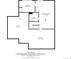 Basement floor plan view showcasing utility, recreation, and storage areas at 10227 Osceola Ct, Westminster, CO 80031