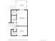 Detailed floor plan showcasing the layout of the bedrooms, bathroom and decks on floor 3 at 9315 Field Ln, Westminster, CO 80021