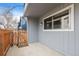 Private patio with privacy fence at 7185 S Gaylord St # G13, Littleton, CO 80122