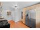 Kitchen with stainless steel refrigerator at 2545 W 45Th Ave, Denver, CO 80211