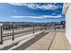Rooftop deck with mountain views and metal railing at 9633 Browns Peak Cir, Littleton, CO 80125
