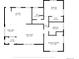 Detailed floor plan illustrating the layout of the home, including room dimensions and spatial relationships at 3925 Newland St, Wheat Ridge, CO 80033