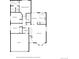 Floor plan showing a 3-bedroom house with garage at 9488 Brook Ln, Lone Tree, CO 80124