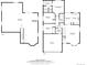 Detailed floor plan of a 3 bedroom house at 9488 Brook Ln, Lone Tree, CO 80124