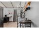 Cozy dining area with a black and white checkered tablecloth at 1331 4Th St, Fort Lupton, CO 80621