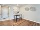 Small dining area with hardwood floors and modern decor at 16700 Alzere Pl, Parker, CO 80134