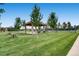 Relaxing picnic area with grills and a covered pavilion at 16700 Alzere Pl, Parker, CO 80134