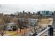 Stunning city skyline view from private balcony at 3233 Osage St # 2A, Denver, CO 80211