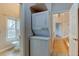 Stackable washer and dryer in unit at 3233 Osage St # 2A, Denver, CO 80211